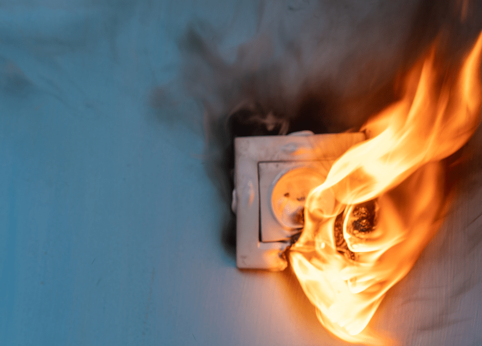 why are electrical fires especially hazardous